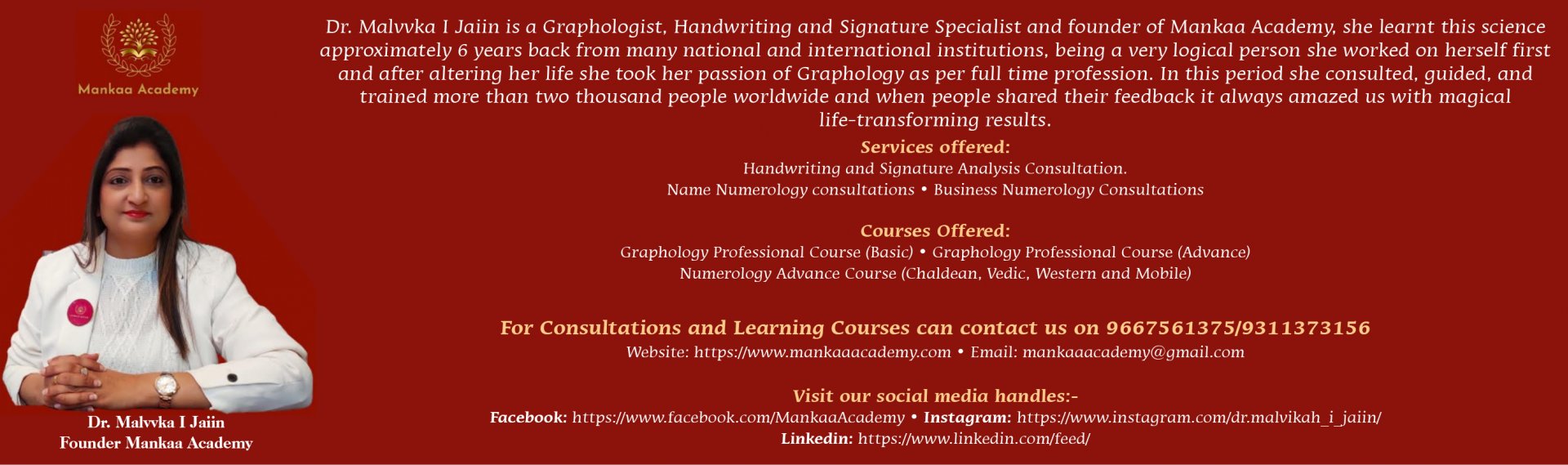Handwriting and Signature Analysis Consultation